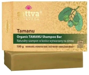 Sattva Șampon organic cub de tamanu 100 g Sattva Ayurveda — preț și oferte