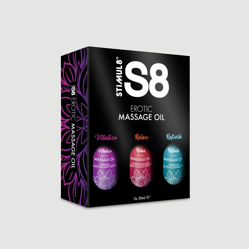 S8 Ulei de masaj cutie 3 x 50 ml — preț și oferte