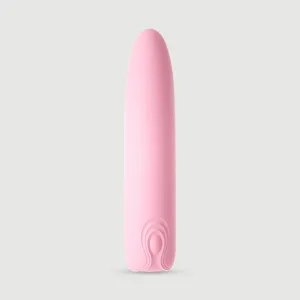 Softy Mini Vibrator lichid din silicon - Roz