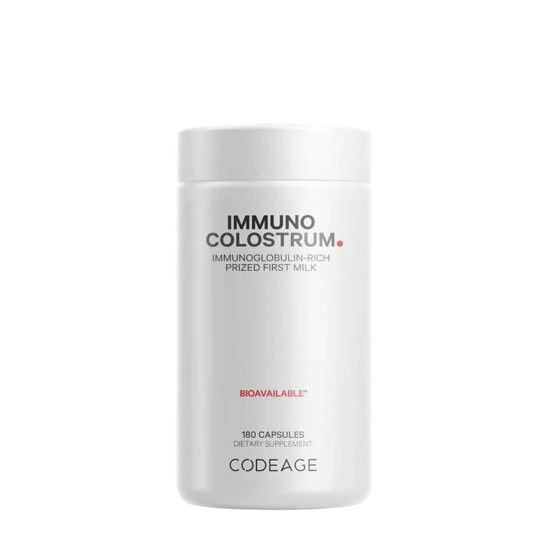 Codeage Immuno Bovine Colostrum, 3000 mg | 180 cps GENERAL NUTRITION CORP — preț și oferte