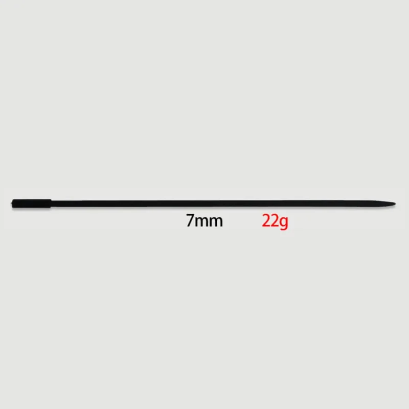 Sunet uretral din silicon 350 x 7 mm - negru — preț și oferte