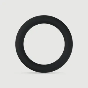 Inel de cocoș din silicon mare pentru bărbați - negru