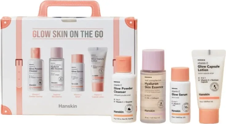Kit de călătorie HANSKIN Glow Skin, ... — preț și oferte