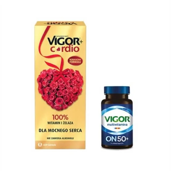 VIGOR+ CARDIO 1000 ml + supliment VIGOR ON 50+ ... — preț și oferte