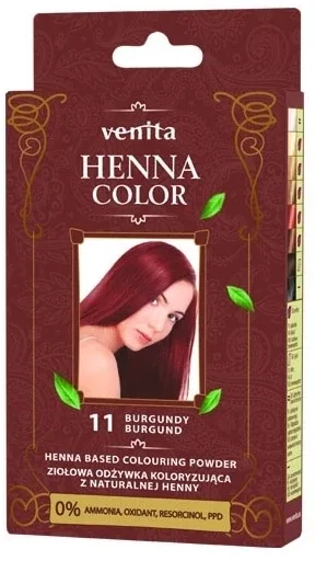 VENITA HENNA COLOR Balsam colorant pe bază de plante 11 Burgundy ... — preț și oferte