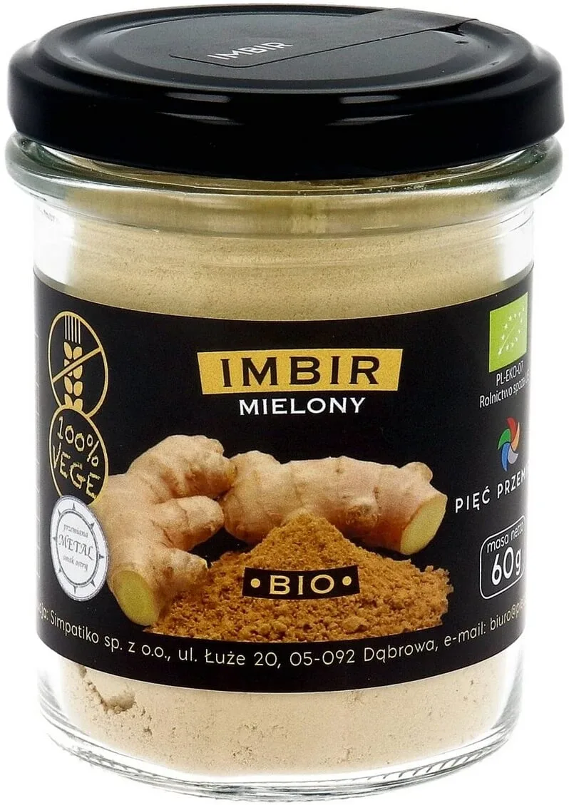 Five Transformations Ghimbir măcinat fără gluten BIO 60 g — preț și oferte