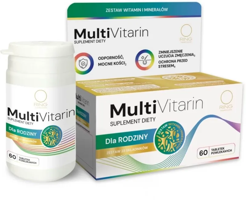 Ring MultiVitarin pentru familie 60 comprimate — preț și oferte