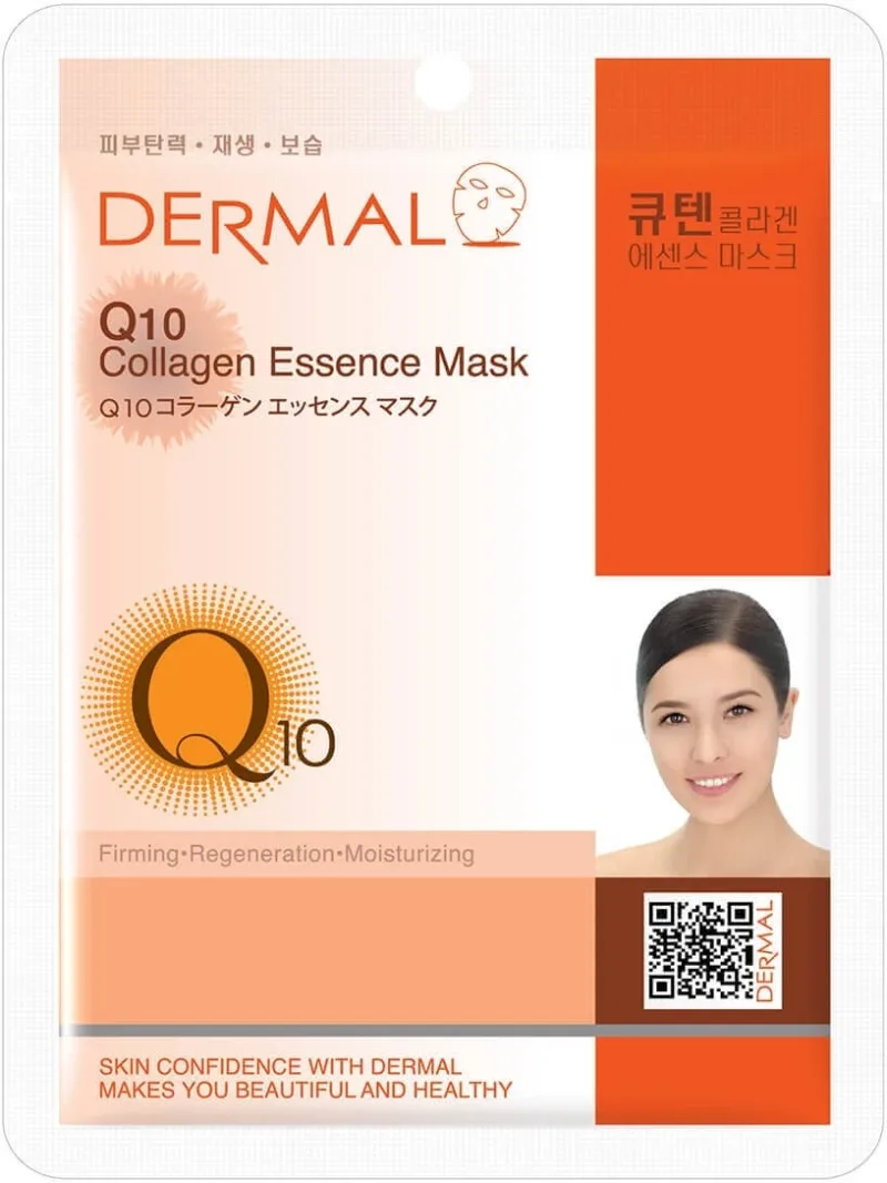 DERMAL Mască de colagen cu coenzima Q10 23 g — preț și oferte