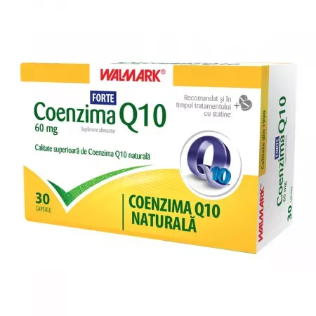 Coenzima Q10 Forte 60 mg, Walmark | 30 capsule — preț și oferte
