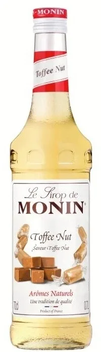 Monin Toffee Nut Caramel sirop 0,7 l — preț și oferte