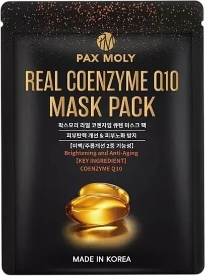 PAX MOLY Real Coenzima Q10 Mască pachet anti-rid ... — preț și oferte