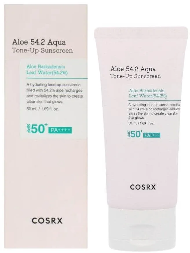 COSRX Aloe 54.2 Aqua Tone-Up Protecție solară cremă de tonifiere ușoară ... — preț și oferte