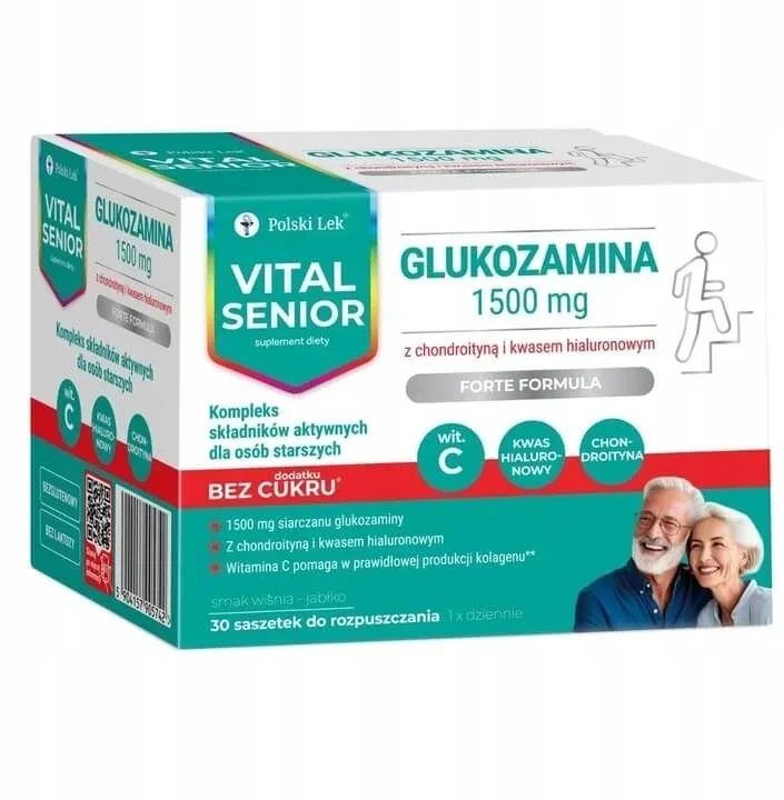 Vital Senior Glucosamine 1500 mg cireșe aromă de mere 30 ... — preț și oferte