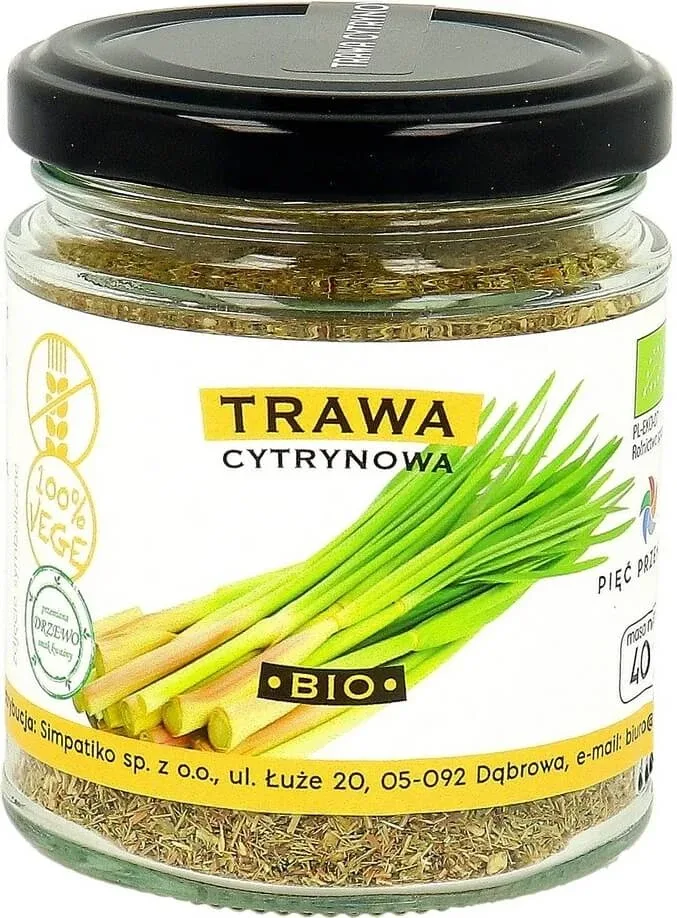 Cinci transformări Lemongrass BIO 40 g — preț și oferte
