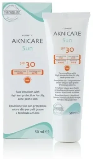 Synchroline Aknicare SUN SPF 30 Cremă de față 50 ml