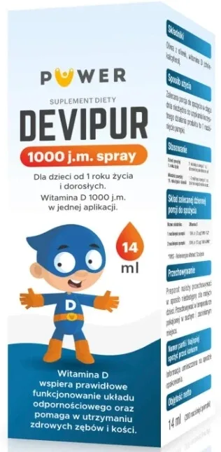Devipur Vitamina D picături 14 ml — preț și oferte