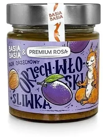 Basia Basia - Alpi Cremă de nuci cu prune 195 g — preț și oferte