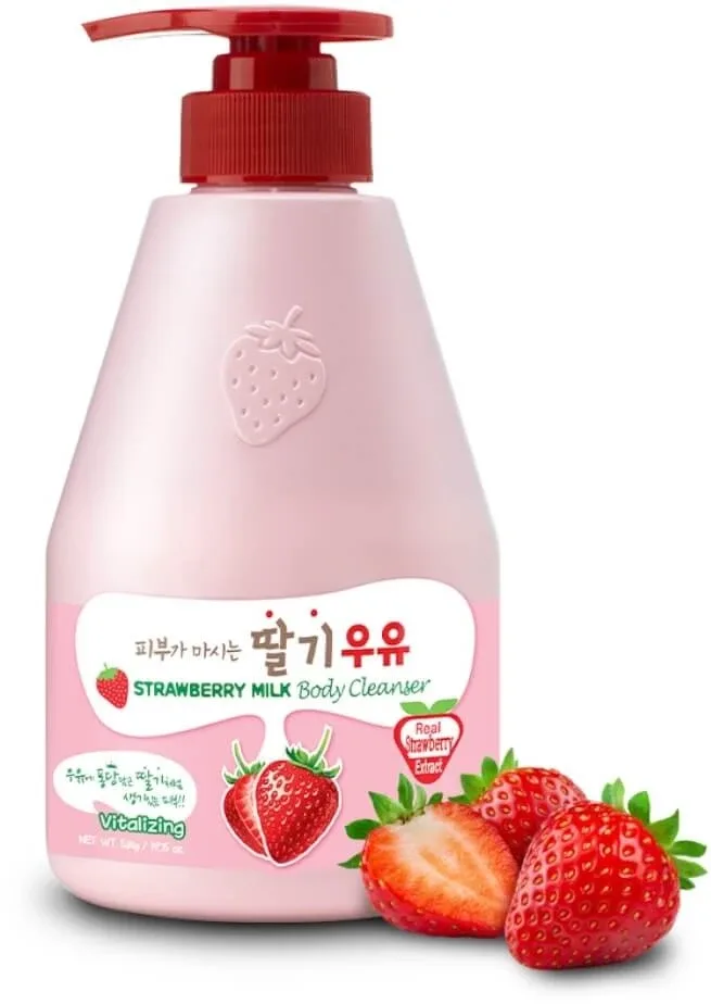 Kwailnara Strawberry Milk Body Cleanser Vitalizing Gel ... — preț și oferte