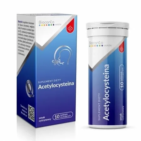 Biocanto Acetilcisteină 10 comprimate efervescente — preț și oferte