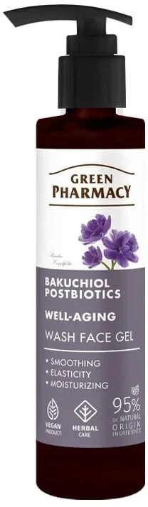 Green Pharmacy gel de curățare facială bacuchiol, postbiotice ... — preț și oferte