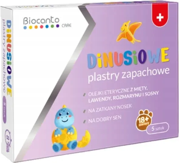Biocanto Dinosaur Parfumate patch-uri 5 bucăți — preț și oferte