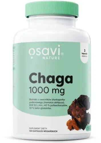 Osavi Chaga 1000 mg 120 capsule — preț și oferte
