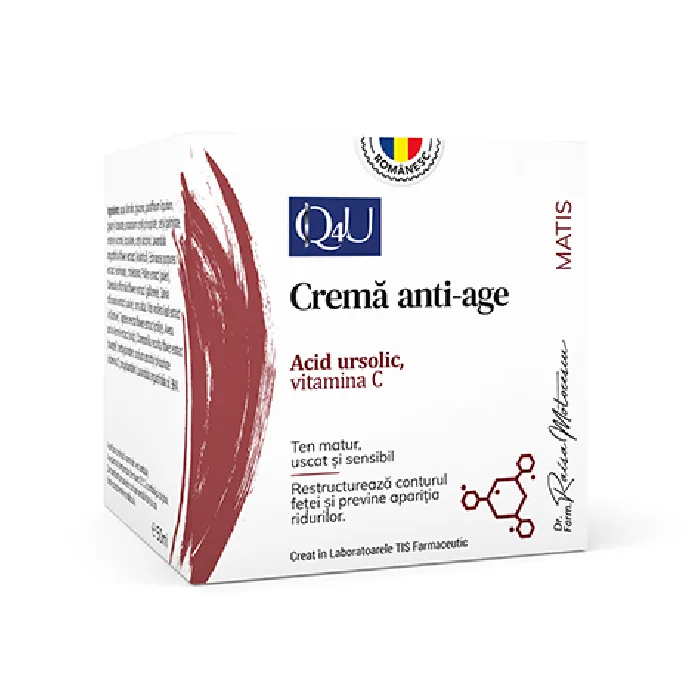 Crema anti-age Matis Q4U, 50ml, Tis Farmaceutic — preț și oferte