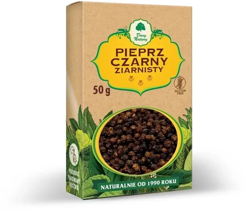 Boabe de piper negru 50 g — preț și oferte
