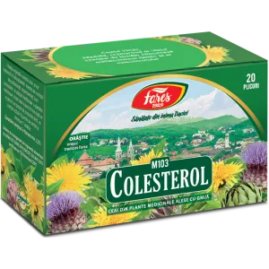 Colesterol, M103, ceai la plic, Fares | 20 plicuri