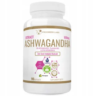 Progress Labs Ashwagandha Extract 600 mg 90 capsule