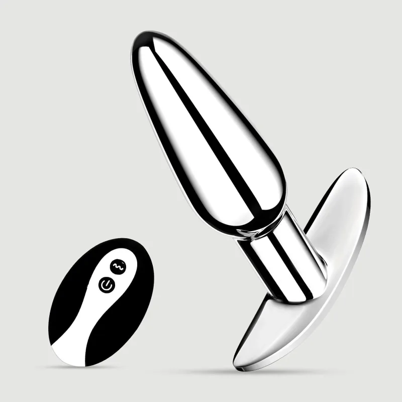 Dop de fund vibrator cu telecomandă Danika Metal - argintiu — preț și oferte