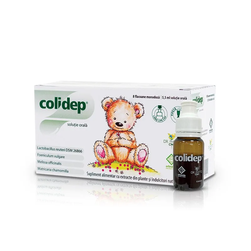 Colidep solutie, Dr.Phyto | 8 flacoane ERBOZETA S.P.A — preț și oferte