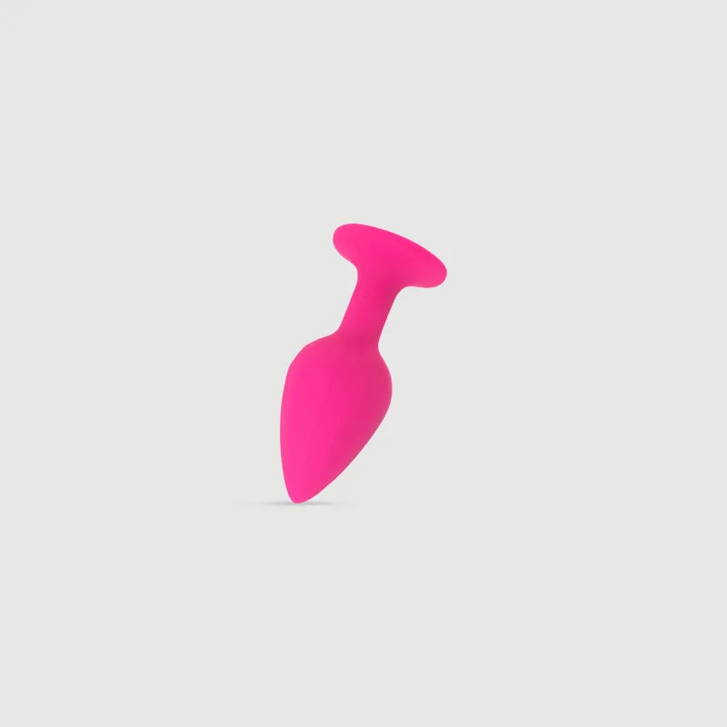 Anal Collection Wavy Dop de fund mare din silicon cu ventuză - roz — preț și oferte