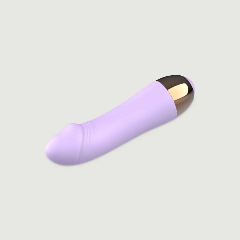 Mini Dick Silicone VIbrating Bullet - Violet — preț și oferte