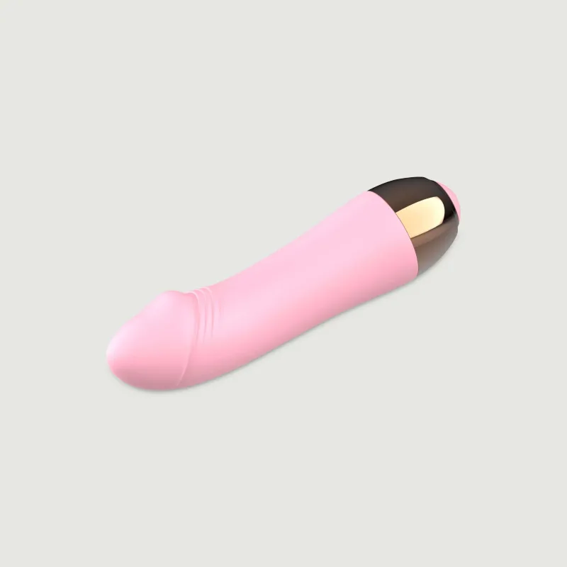 Mini Dick Silicone VIbrating Bullet - Roz — preț și oferte