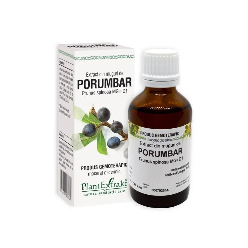 Extract din muguri de Porumbar, 50 ml, Plant Extrakt — preț și oferte