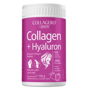 Collagen + Hyaluron cu aroma de capsuni, 150 g, Zenyth | 150 g