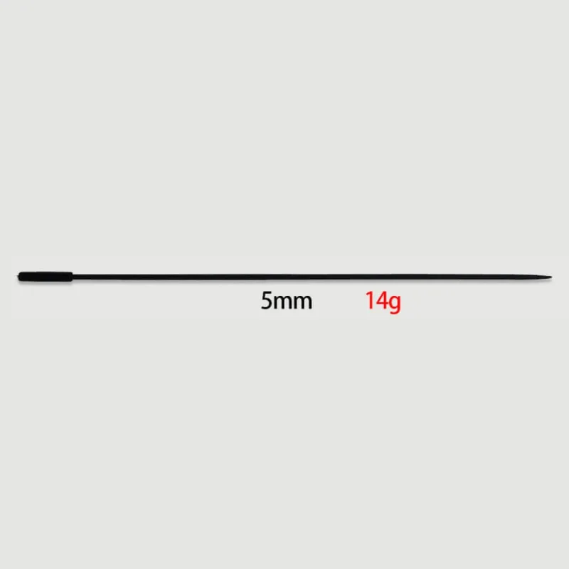 Sunet uretral din silicon 350 x 5 mm - negru — preț și oferte