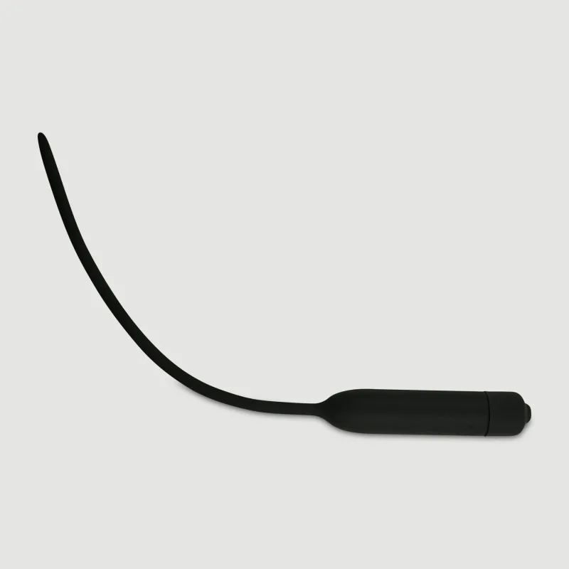 100 x 5,5 mm silicon 10 viteze vibratoare sunet uretral - negru — preț și oferte
