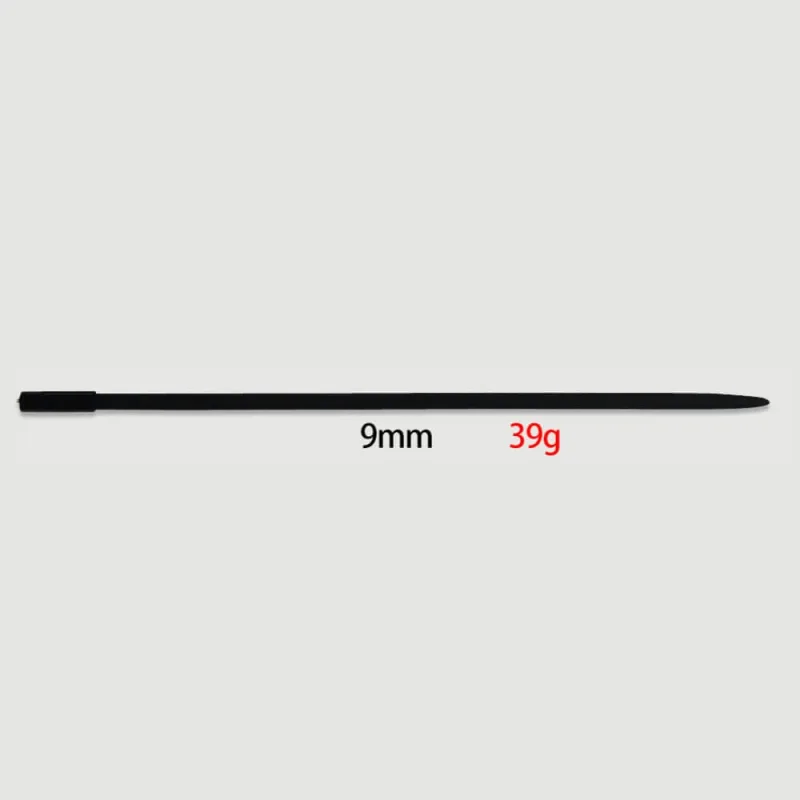 Sunet uretral din silicon 350 x 9 mm - negru — preț și oferte