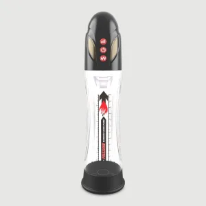 Pompa mea Dick LCD impermeabil hidro penis masaj pompa - transparent