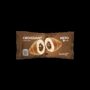 Croissant proteic cu ciocolata, 50 g, FeelingOK