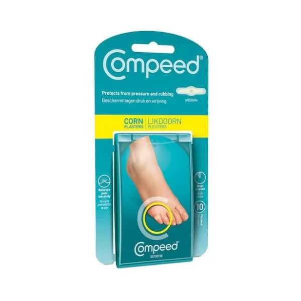 Plasturi pentru bataturi profunde medii, Compeed | 10 buc JOHNSON & JOHNSON — preț și oferte
