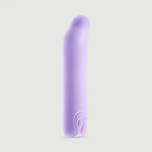 Pointy Mini Vibrator lichid din silicon - Violet