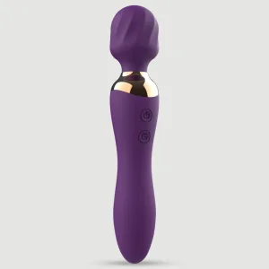 Vibro-Wall Premium silicon masaj stimulator de perete și vibrator 2 în 1 - Purple