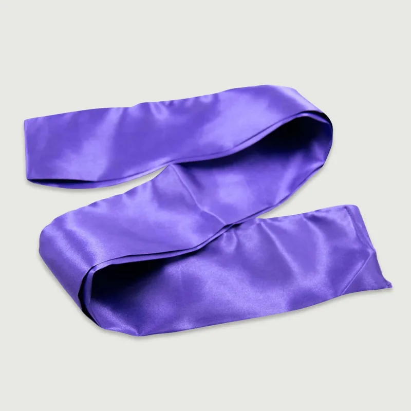 Satin Bondage Tie & Blindfold - Violet — preț și oferte
