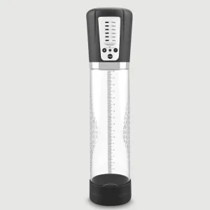 Sexopolis Male Beginner's LCD Screen Electric Enhancer Auto Penis Pump - Transparent