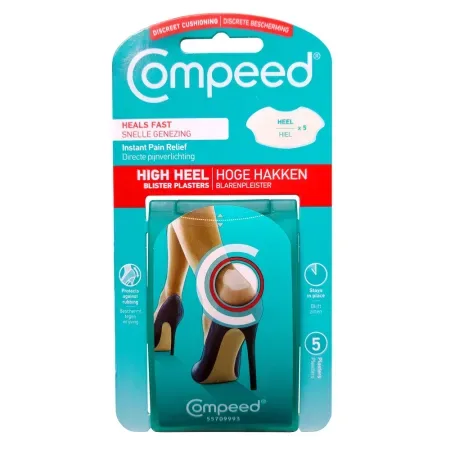 Plasturi pentru basicile provocate de pantofii cu toc, Compeed | 5 bucati JOHNSON & JOHNSON — preț și oferte