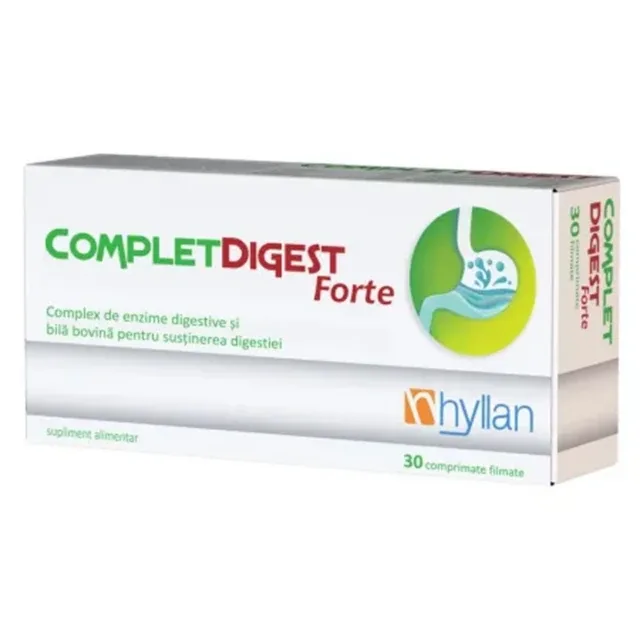 Complet Digest Forte, Hyllan Pharma | 30 comprimate — preț și oferte
