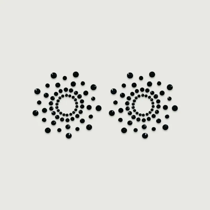 Acrilic Diamond Nipple Covers - Negru — preț și oferte